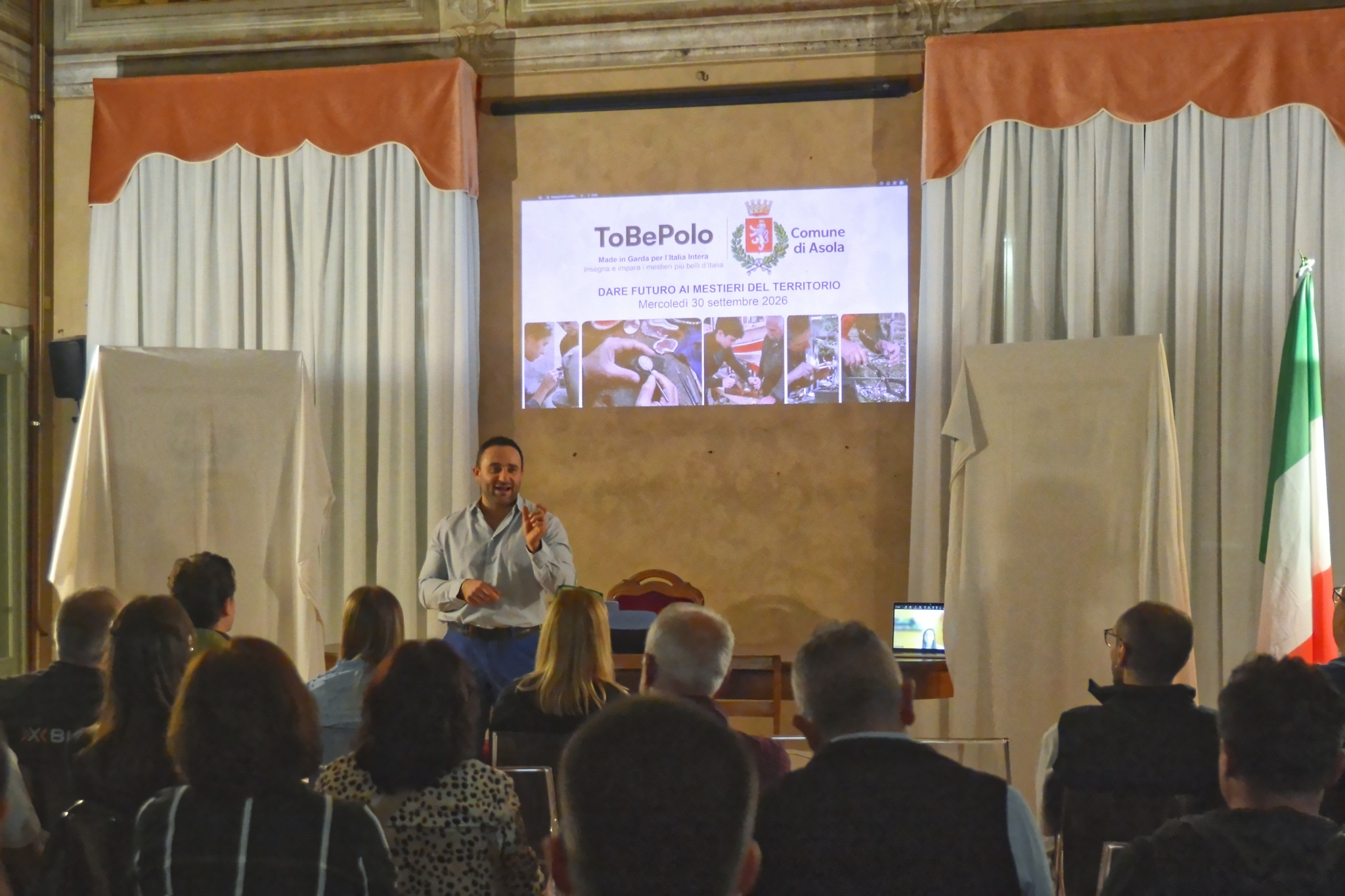 ToBePolo e il Comune di Asola alla presentazione del 30 settembre 2026
